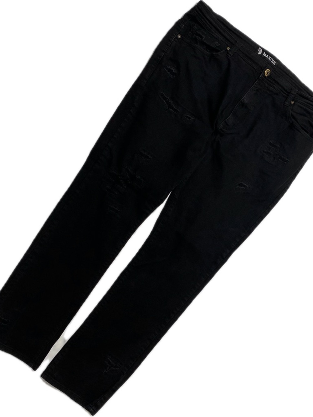 Makobi Slim Straight Black Men’s Jeans size 40x32